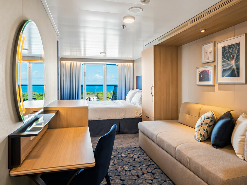 Connecting Ocean View Balcony